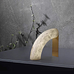 Прикроватная лампа из мрамора в форме дуги Rainbow Light варинант исполнения - 3 | Loft Concept в Брянске