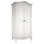 Шкаф белый из массива бука в стиле прованс White Provence варинант исполнения - 3 | Loft Concept в Брянске