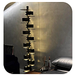 Торшер с каркасом из множества полок Links варинант исполнения - 1 | Loft Concept в Брянске