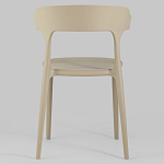 Бежевый стул из прочного PP-пластика JORIS варинант исполнения - 4 | Loft Concept в Брянске