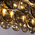 Люстра с круглыми стеклянными подвесками Cardiel Smok Glass Chandelier варинант исполнения - 3 | Loft Concept в Брянске