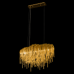 Люстра подвесная с металлическими цепочками и изогнутыми металлическими дугами 72 см Atlantis Chain варинант исполнения - 15 | Loft Concept в Брянске