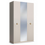 Шкаф трёхдверный с 1-ой зеркальной дверью Satin Furniture варинант исполнения - 1 | Loft Concept в Брянске