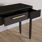 Элегантная Консоль Primo с выдвижным ящиком Темный орех варинант исполнения - 4 | Loft Concept в Брянске