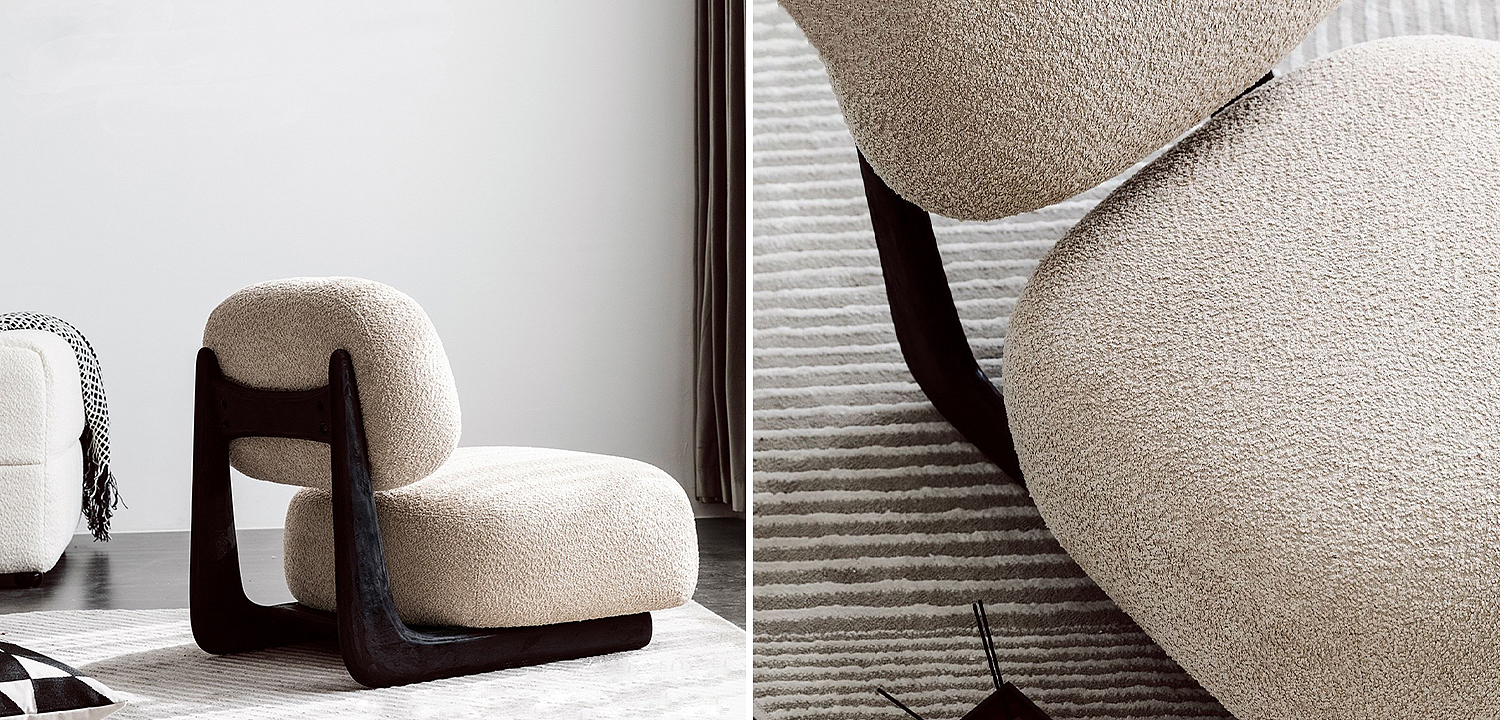 Кресло Eesa Cozy Wood Armchair Кресло Eesa Cozy Wood Armchair - Loft-Concept в Брянске