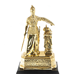 Часы настольные бронзовые из натурального камня Яшма Stone Clock варинант исполнения - 4 | Loft Concept в Брянске