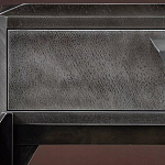 Консоль прямоугольная серая с 4-мя выдвижными ящиками Grany варинант исполнения - 4 | Loft Concept в Брянске