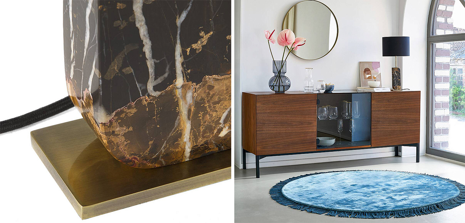 Настольная лампа Franca Marble Stand Настольная лампа Franca Marble Stand - Loft-Concept в Брянске