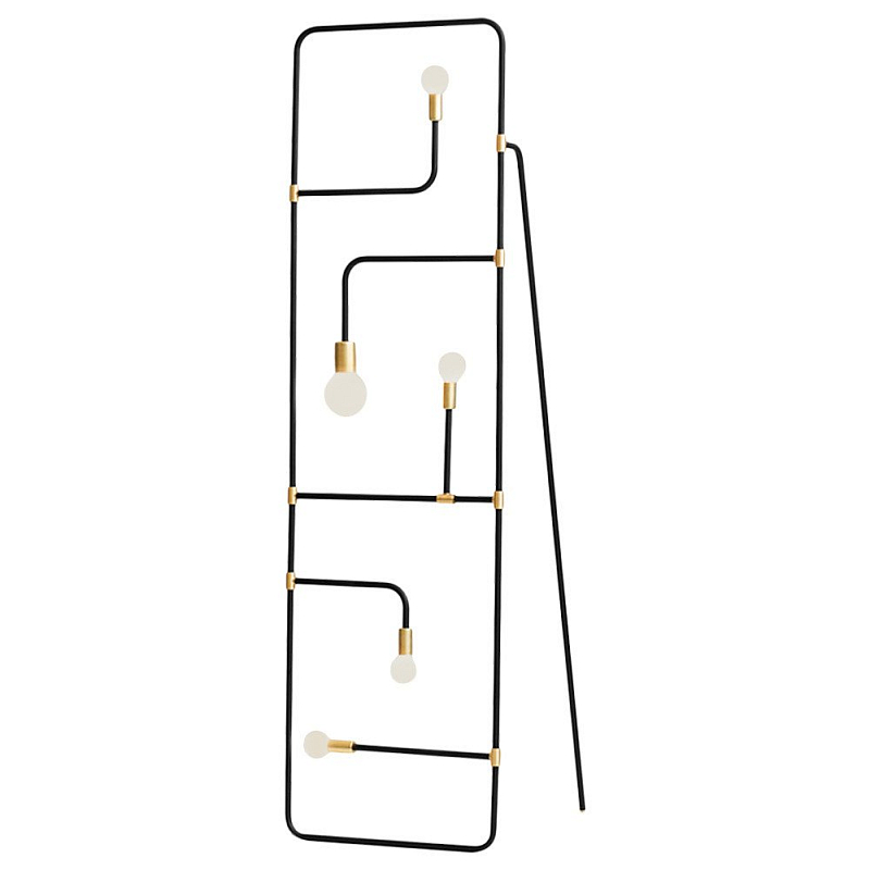 Торшер Beaubien 05 by Lambert & Fils Черный Золотой в Брянске | Loft Concept 