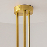 Люстра со стеклянными вставками Helios варинант исполнения - 5 | Loft Concept в Брянске