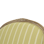Кресло Ava Classical Armchair green striped flax варинант исполнения - 4 | Loft Concept в Брянске