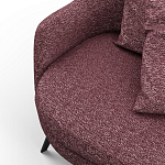 Мебельная ткань Шенилл фиолетовый цвет 138 см T4-25 варинант исполнения - 3 | Loft Concept в Брянске