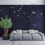 Гладкий карниз KT-59 варинант исполнения - 3 | Loft Concept в Брянске