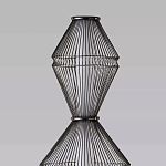 Торшер светодиодный с плетеным металлическим каркасом Metal Interweaving варинант исполнения - 3 | Loft Concept в Брянске