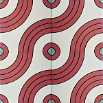 Дизайнерская плитка с узором Дорожки 2 варинант исполнения - 2 | Loft Concept в Брянске