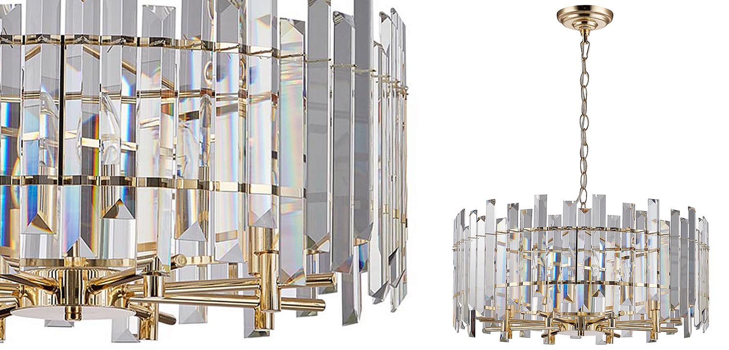 Люстра Langley Chandelier gold 60 Люстра Langley Chandelier gold 60 - Loft-Concept в Брянске