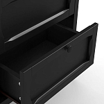 Комод узкий с 5-ю ящиками черный Silva Black Chest of Drawers варинант исполнения - 4 | Loft Concept в Брянске