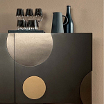 Дизайнерский комод с декором в виде круглых элементов на фасаде Matisse варинант исполнения - 3 | Loft Concept в Брянске