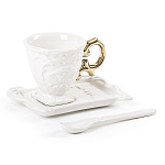 Кофейная пара Seletti I-Coffee Gold варинант исполнения - 1 | Loft Concept в Брянске