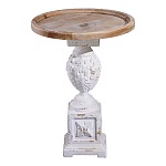 Приставной столик с резным античным узором Antique Engraving варинант исполнения - 1 | Loft Concept в Брянске