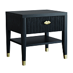 Прикроватная тумбочка с ящиком Elsa Dreams Black варинант исполнения - 6 | Loft Concept в Брянске