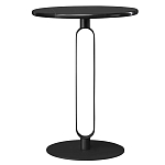 Кофейный столик черный круглый Graceful Base варинант исполнения - 3 | Loft Concept в Брянске