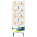 Тумба с зелеными ножками Tall Forest Ok варинант исполнения - 1 | Loft Concept в Брянске