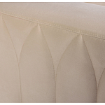 Кресло велюровое бежевое Cubic Silhouette варинант исполнения - 4 | Loft Concept в Брянске