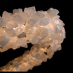 Люстра кольцевая из натурального горного хрусталя Harmonious Crystal Circles варинант исполнения - 3 | Loft Concept в Брянске