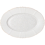 Обеденный сервиз белого цвета из фарфора на 6 персон 23 предмета Floral Charm варинант исполнения - 2 | Loft Concept в Брянске