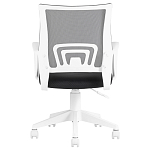 Офисное кресло с основанием из белого пластика Desk chairs Black варинант исполнения - 4 | Loft Concept в Брянске