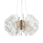 Люстра с декором в виде крупных рельефных лепестков 80 см Ethereal Bloom варинант исполнения - 1 | Loft Concept в Брянске