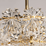 Люстра многоярусная с объемными прозрачными цветами Hanging Flowers варинант исполнения - 6 | Loft Concept в Брянске