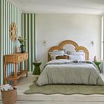 Консоль из плетеного ротанга с ящиками Armelle Rattan Console варинант исполнения - 6 | Loft Concept в Брянске