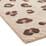 Ковер из хлопка с леопардовым принтом Soft Hugs варинант исполнения - 2 | Loft Concept в Брянске