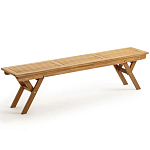 Деревянная скамья складная Jerome Wood Bench варинант исполнения - 1 | Loft Concept в Брянске