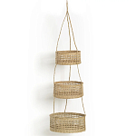 Подвесные плетеные корзины для цветов Musa Wicker Baskets варинант исполнения - 2 | Loft Concept в Брянске