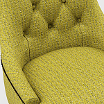 Мебельная ткань Шенилл горчичный цвет 142 см T4-62 варинант исполнения - 11 | Loft Concept в Брянске