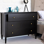 Комод с 3 ящиками Blues Black варинант исполнения - 2 | Loft Concept в Брянске