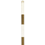Торшер латунь Dew Drops Tube Brass One Floor Lamp варинант исполнения - 3 | Loft Concept в Брянске