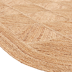 Ковер из джута квадратный с закругленными краями Atlas варинант исполнения - 2 | Loft Concept в Брянске