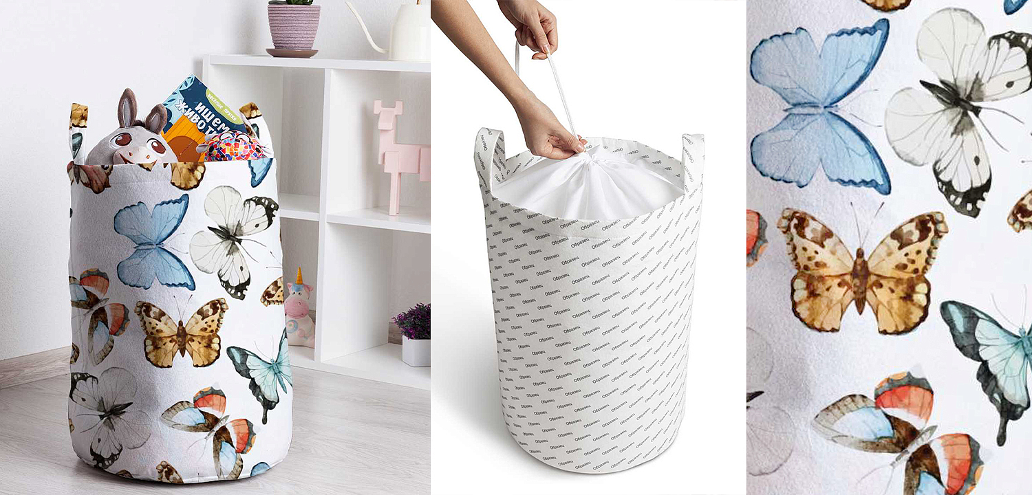 Корзина Butterflies Basket Корзина Butterflies Basket - Loft-Concept в Брянске