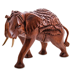 Статуэтка из дерева суар в виде слона Two Tusks варинант исполнения - 1 | Loft Concept в Брянске