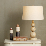 Настольная лампа с корпусом из градуированных шаров Babylon варинант исполнения - 4 | Loft Concept в Брянске