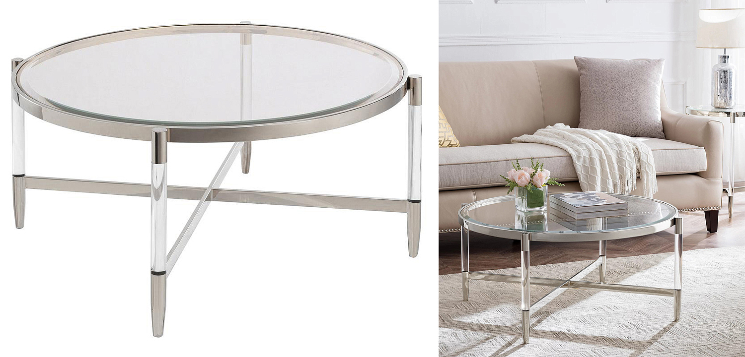 Кофейный стол Existential Silver Coffee Table Кофейный стол Existential Silver Coffee Table - Loft-Concept в Брянске