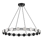 Люстра кольцевая с круглыми светодиодными источниками света Maxine Light варинант исполнения - 3 | Loft Concept в Брянске