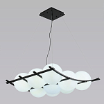 Люстра подвесная с 9-ю плафонами в форме шара Yarvi варинант исполнения - 4 | Loft Concept в Брянске