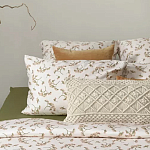 Чехол на подушку с макраме бежевого цвета Macrame варинант исполнения - 6 | Loft Concept в Брянске