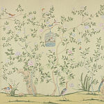 Обои ручная роспись Askew Verdigris  варинант исполнения - 4 | Loft Concept в Брянске