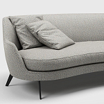 Мебельная ткань Шенилл серо-голубой цвет 142 см T4-47 варинант исполнения - 6 | Loft Concept в Брянске